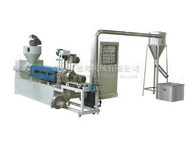 Wind-cooling Hot-cutting plastic Recycling Compounding Machine